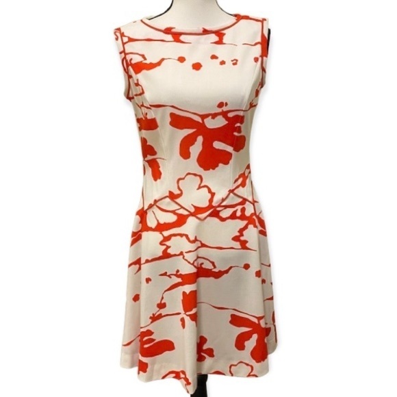 Vintage Union Made R & K Knits Dress White Red Sleeveless Measures Size Medium - Picture 1 of 12